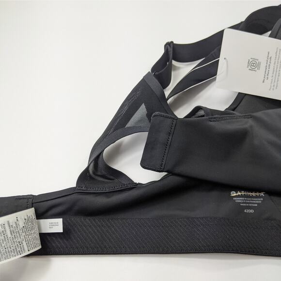 Athleta 42DD black Advance bra sports exercise gym running bike Peloton Zumba - Picture 7 of 7